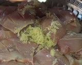 A picture of step 1 of Zinger burger #Ramdankitayari.