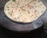 A picture of step 4 of Methi paratha.