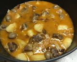 Foto del paso 3 de la receta Fricasse de cerdo en cocotte