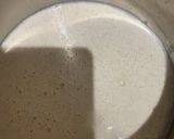 A picture of step 3 of Lapsi moong dhal dosa.