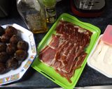 Foto del paso 1 de la receta: Brevas con jamón y eneldo