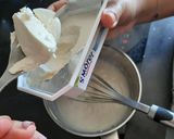 Une image de l'étape 5 de Kunefe à la créme et la mozzarella.