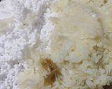 A picture of step 1 of Sabhudana kabab.