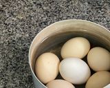 Hình bước làm 1 của món Xíu Mại Trứng Gà