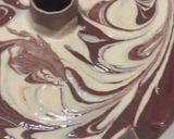 Foto langkah ke 8 dari resep CHOCOxCHEESE & ORIGINAL MARBLE CAKE.
