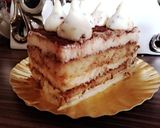 Foto langkah ke 14 dari resep Tiramisu Birthday Cake🎂.