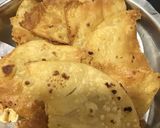 A picture of step 2 of Leftover roti sandwich.