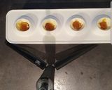Une image de l'étape 5 de Crémeux vanille insère pomme et caramel.