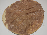 Tostadas de frijoles