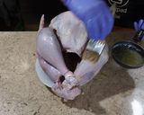 A picture of step 4 of Roasted rosemary turkey.