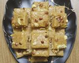 A picture of step 6 of Khurchan Burfi.