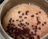 A picture of step 4 of Japanese Red Rice (Osekihan お赤飯).