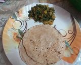 मूली के पत्तों की भूजी (Mooli ke patto ki bhuji recipe in Hindi) रेसिपी चरण 5 फोटो