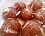 A picture of step 17 of Gulab jamun.
