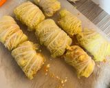 Foto langkah ke 3 dari resep Sawi Gulung isi Babi.