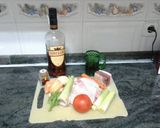 Foto del paso 1 de la receta Sopa de caldo de gallina