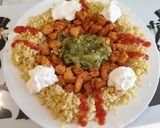 Mézes cukkini, pörkölt hússal, bulgurral recept fázis 10 fotója
