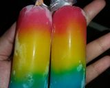 Foto langkah ke 11 dari resep Es Jelly Pelangi Segar dan Ekonomis.