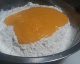 Foto langkah ke 3 dari resep Bolu Kukus Pepaya Mekar.