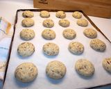 Mandulás- csokoládés keksz recept fázis 3 fotója