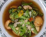 Foto langkah ke 5 dari resep Tumis Brokoli Tofu.