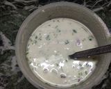 A picture of step 4 of Rava dosa.