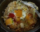 A picture of step 3 of Bhog Khichuri.