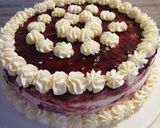 Diétás Erdei gyümölcsös mascarponés torta recept fázis 2 fotója