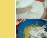 Foto langkah ke 3 dari resep (marble) Pandan Chiffon Cake.