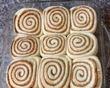 صورة لخطوة 9 من وصفة Cinnamon rolls رولات القرفة