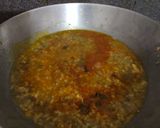 A picture of step 3 of Dal bhaji.