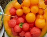 Une image de l'étape 8 de 🍉🍒Dessert fruité melon 🍈 pastèque 🍉.