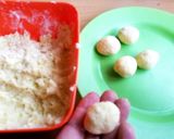 Pirított burgonyagombóc carbonara mártással🥣 recept fázis 1 fotója