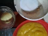 Mousse de piloncillo with glaseado espejo