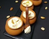 A picture of step 5 of Mishti Doi.
