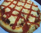 Foto langkah ke 9 dari resep Pizza teflon takaran sendok🍕.
