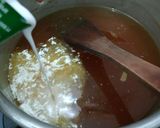 Foto langkah ke 3 dari resep Agar Gula Merah dengan Santan.