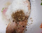Hình bước làm 1 của món Cá mặn chưng thịt