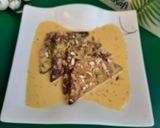 A picture of step 8 of Shahi tukray.