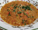 Foto del paso 8 de la receta: Sopa cremosa de lentejas rojas