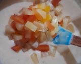 A picture of step 7 of Fruit Trifle/ Dodh Dulari.