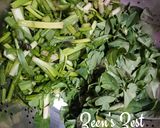 A picture of step 1 of Hari Pyaaz Methi Keema in 30 minutes.