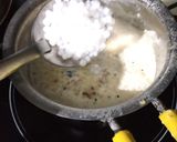 A picture of step 2 of SabudanaKheer.