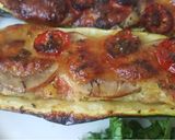 Une image de l'étape 4 de Courgettes farcie.