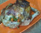 صورة لخطوة 9 من وصفة دجاج محشي أرز بالخضار في الفرن 🍗🐓
