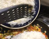 A picture of step 5 of Rice pulao-veg rice Biryani.