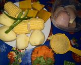Foto del paso 1 de la receta: Cazuela de pollo con chuchoca