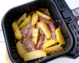 Foto del paso 4 de la receta: Conejo asado en freidora de aire