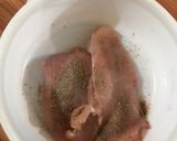 A picture of step 2 of Chicken Caesar Salad.