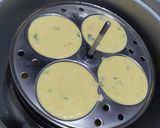A picture of step 5 of Idli dhokla.